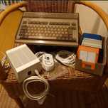 Konsola Commodore Amiga 600 zestaw zasilacz mysz meryferia