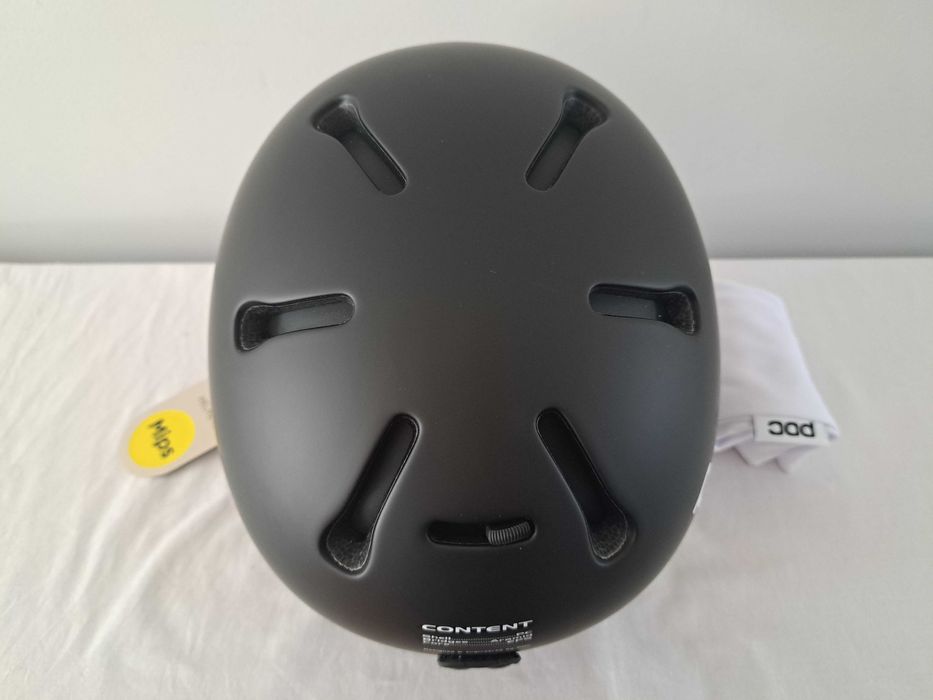 Kask narciarski POC Fornix Mips Uranium Black Matt M/L 55-58cm
