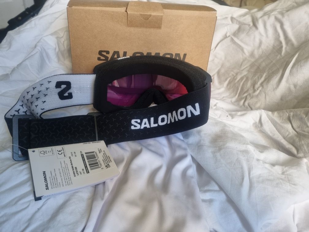 SALOMON - gogle unisex. NOWE