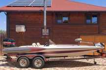 Лодка Triton TR21 + Лафет + Mercury 225 EFI Америка човен