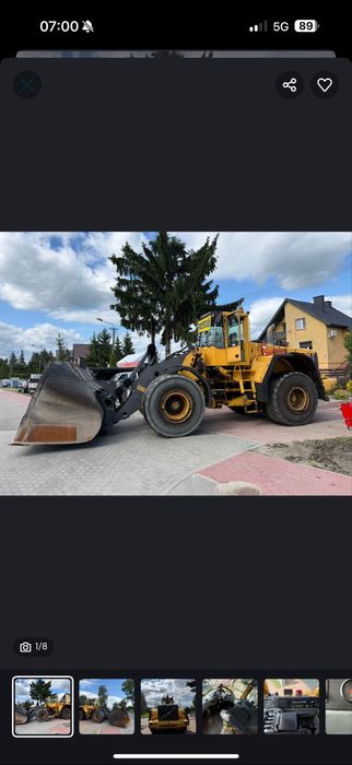 Ładowarka kołowa volvo l220E najtansza w Polsce