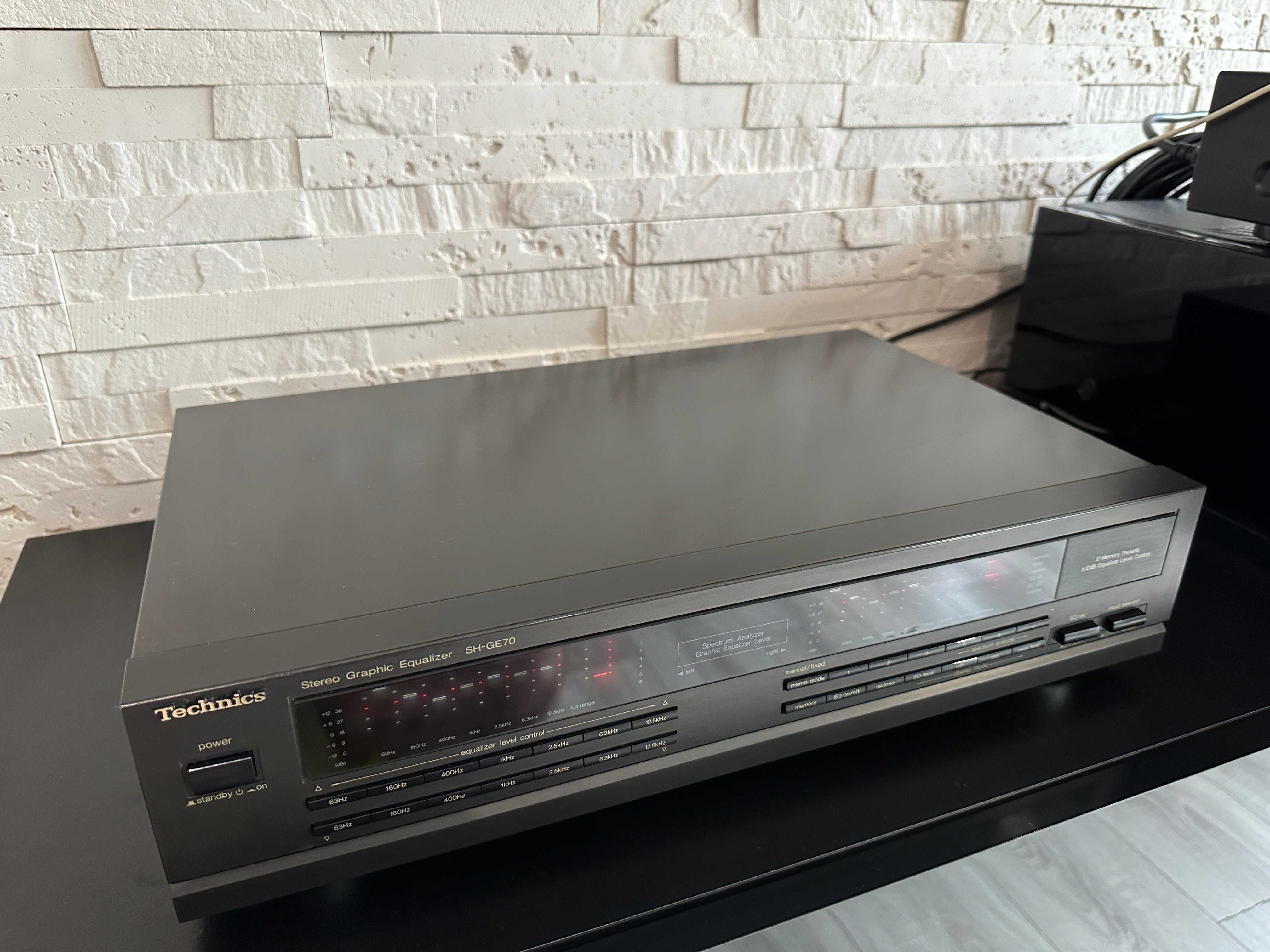Technics SH-GE70 Stereo Graphic Equalizer korektor dźwięku Piękny Stan