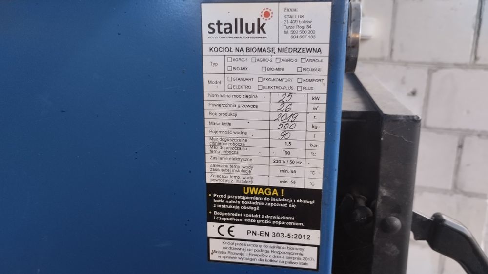 Piec  na węgiel,drzewo , pellet
