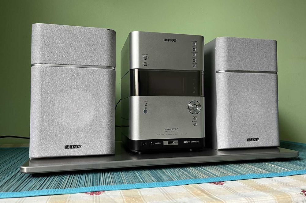 Sony CMT-U1 (Tuner/Mp3/USB/Aux). Відеоогляд!