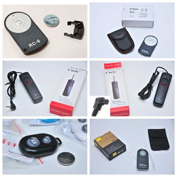 Пульт CANON RC-6 однорежимный, для фотосьемки