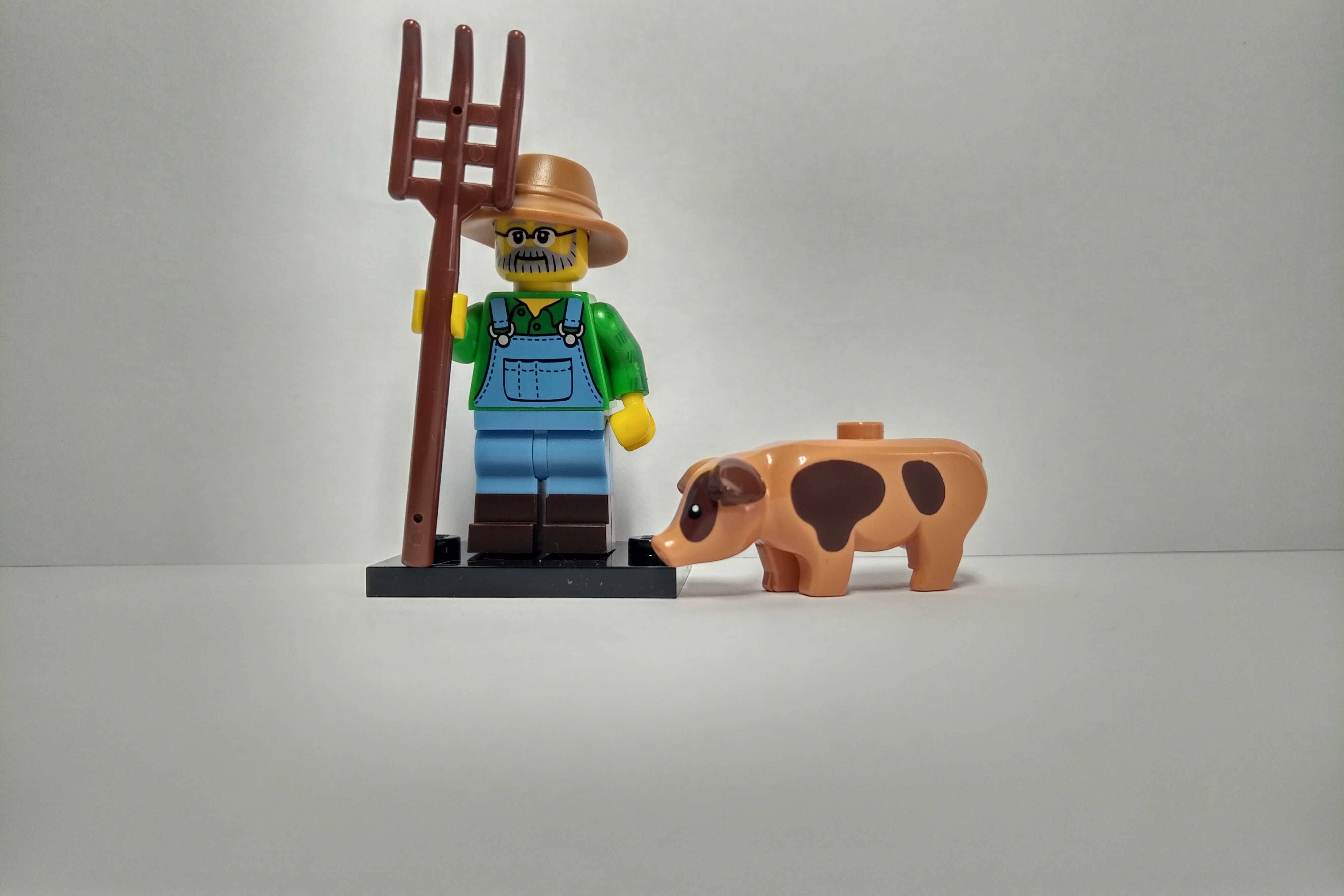 Lego CMF figurka col15-1 Farmer, wieśniak