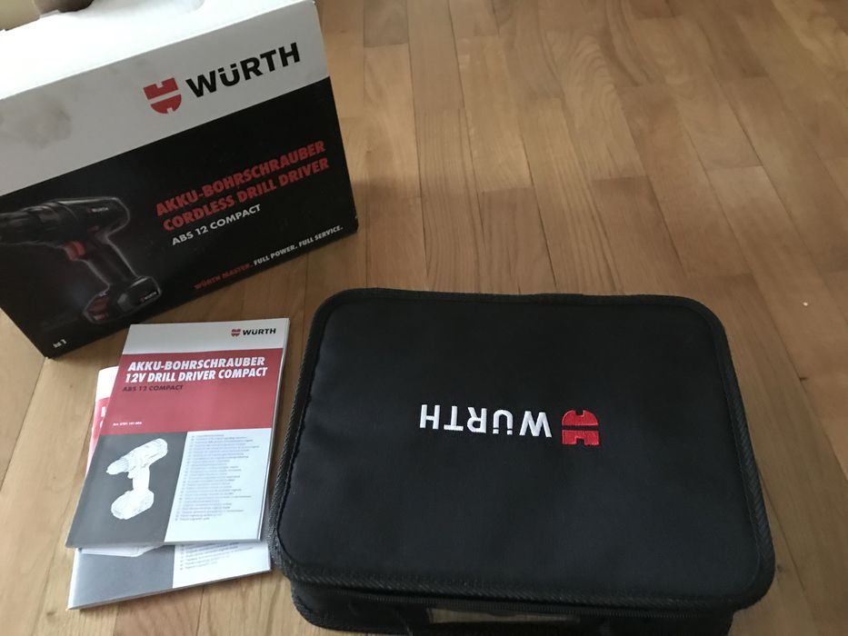 Aparafusadora Wurth Compact 12 NOVO