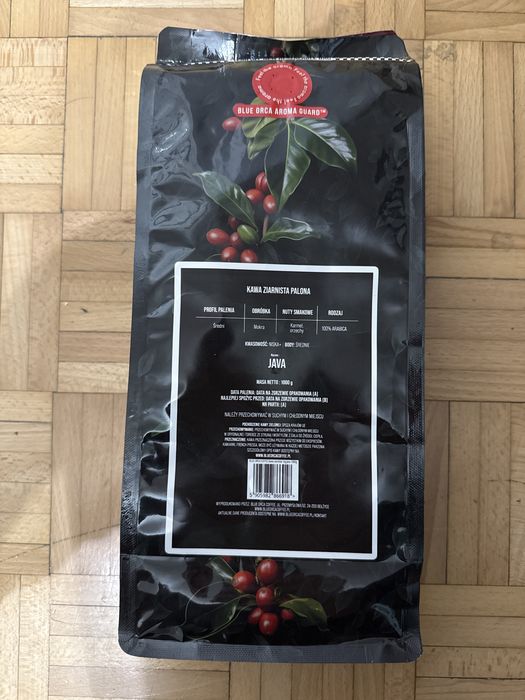 Kawa java ziarnista 1kg