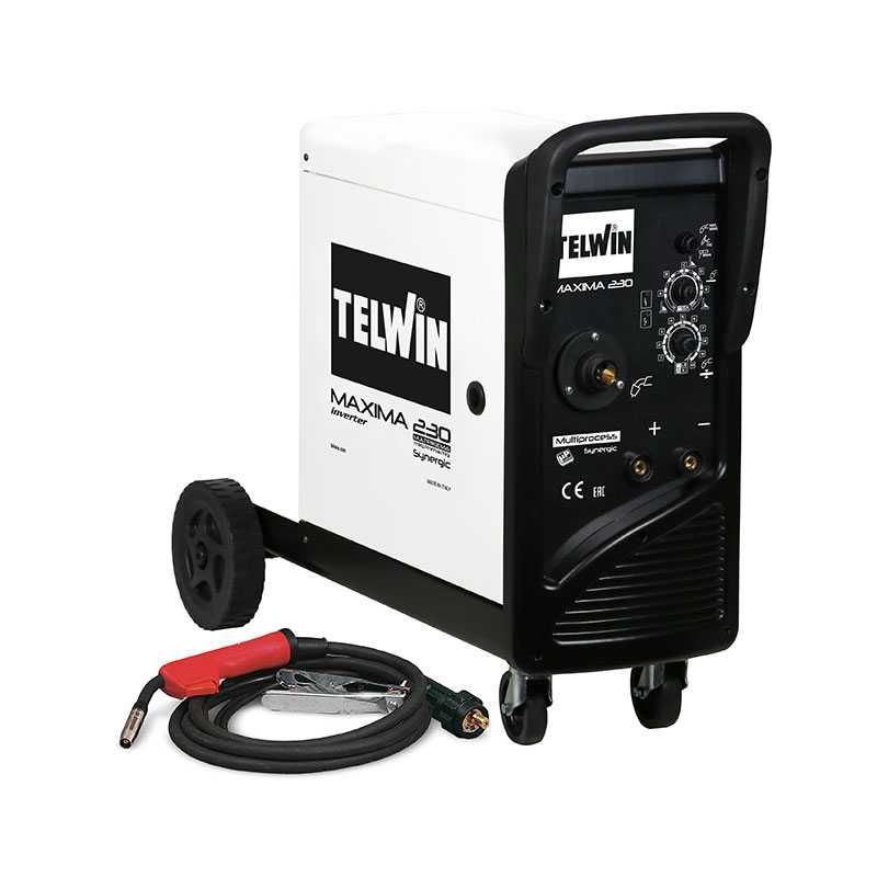 Máquina de Soldar Mig-Mag Telwin Maxima 230 Synergic