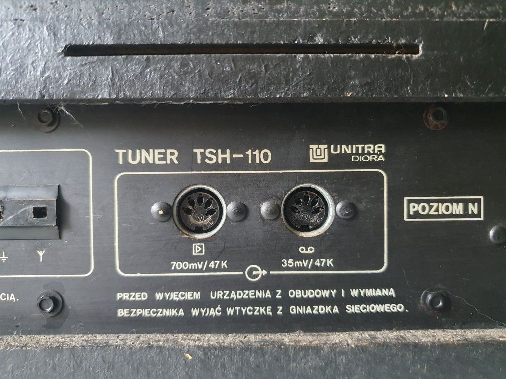 Wzmacniacz tuner stereo WSH-111 TSH-111  UNITRA DIORA wieża PRL