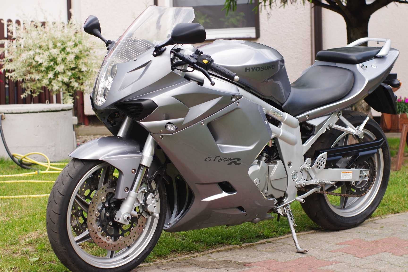 Hyosung gt650r 2008rok gt 650 NIEMCY BEZWYPADEK sv raty kredyt