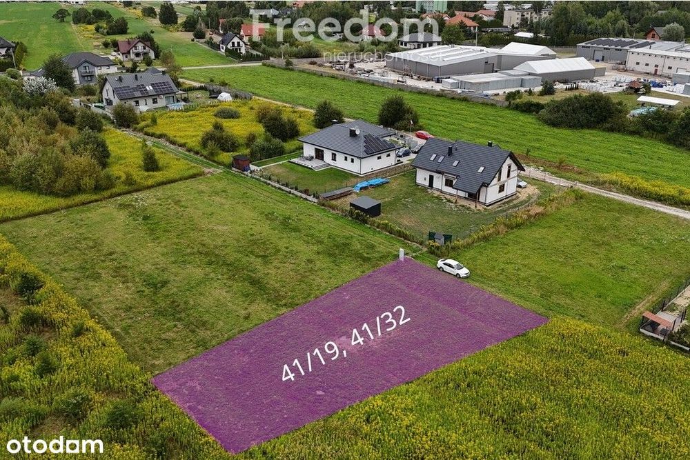 Działka budowlana w miejscowości Stojadła