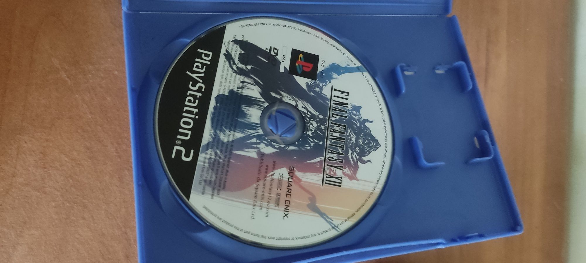 Final Fantasy XII 12 PlayStation 2 po włosku.