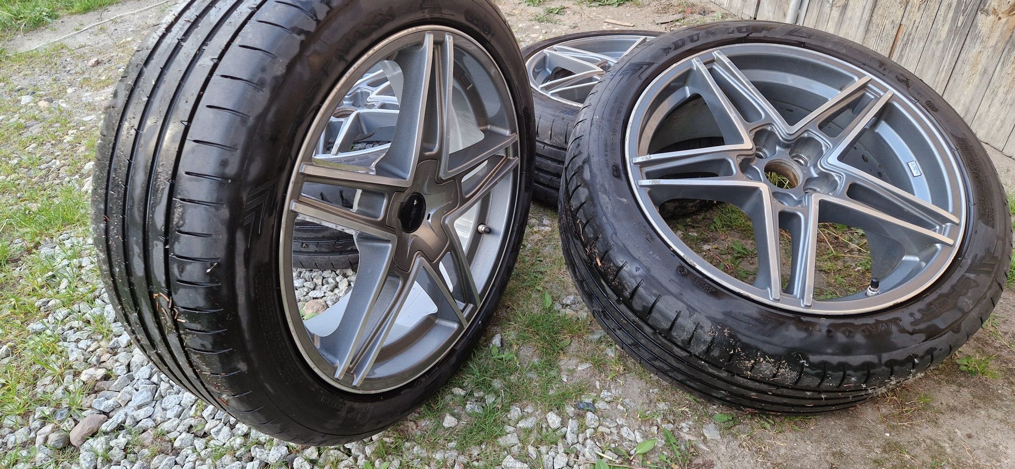 Felgi AZEV Himalaya 19 5x112+Dunlop 245/45/19 Audi,Mercedes,Skoda,Seat
