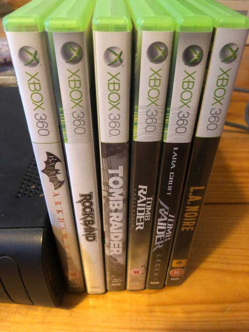 Xbox 360 + Comando + 17 Jogos – Pronto a Jogar!