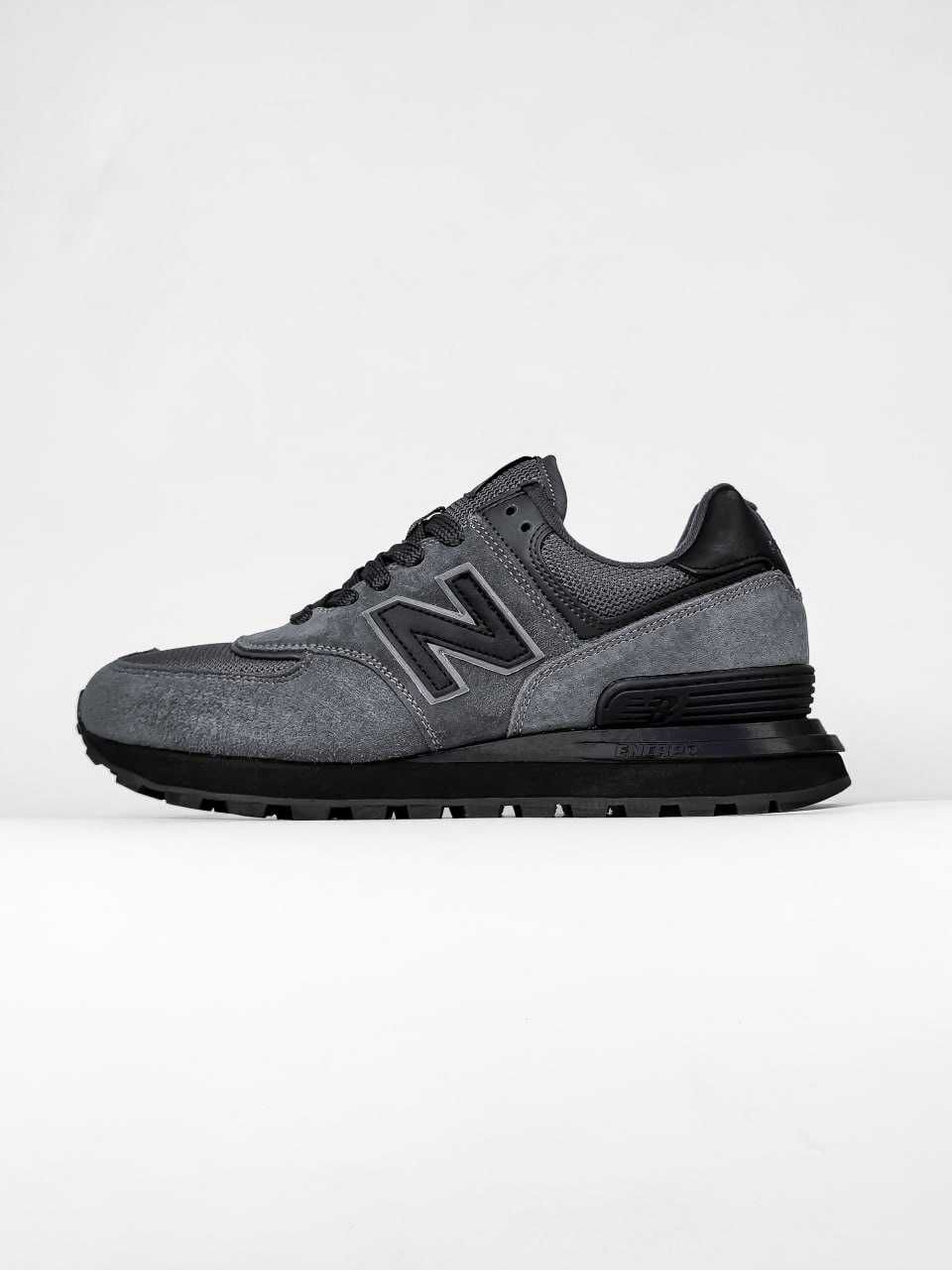 New Balance 574 Dark Gray Reflective