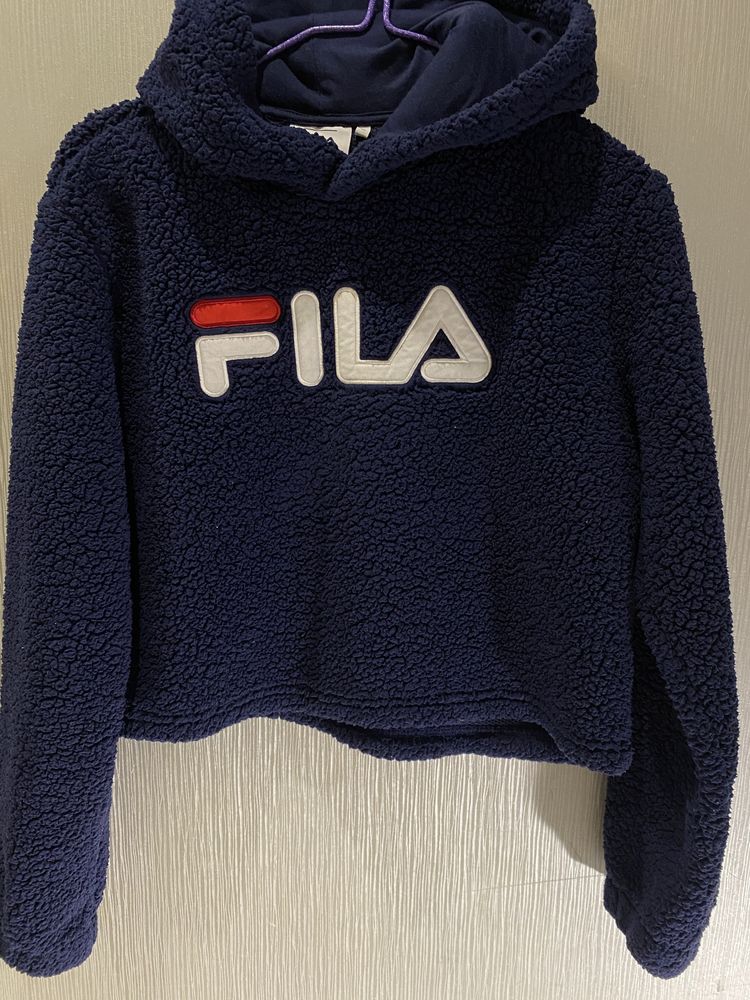 Плюшеве худі від FILA, оригінал