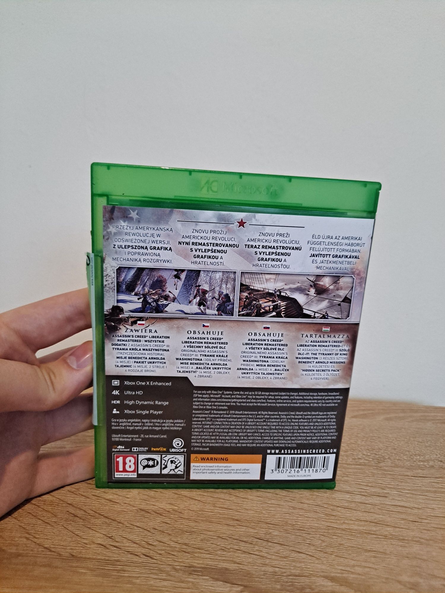 Assasin's Creed III Remasted PL Polska Edycja XBOX One/Series
