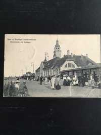 Pocztówka Świnoujście Promenade am Kurhaus 1918