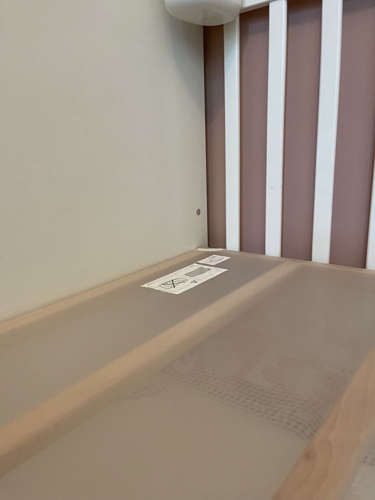 Do malutkiej naprawy - Łóżeczko IKEA dla dzieci. Komplet z materacem
