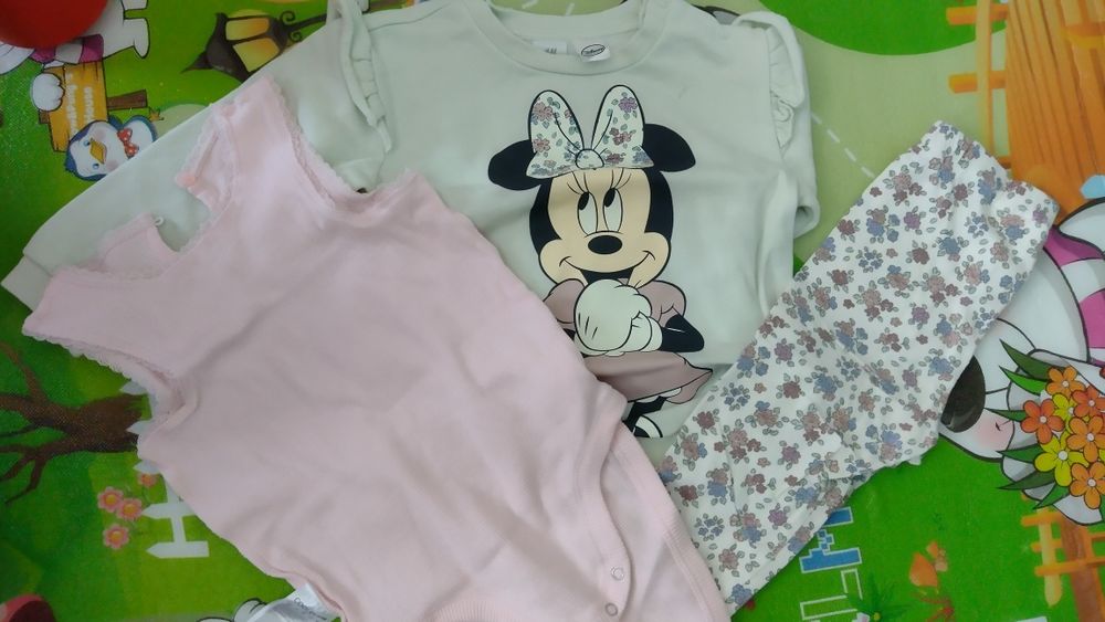 Paczka ubranek dla dziewczynki rozmiar 92