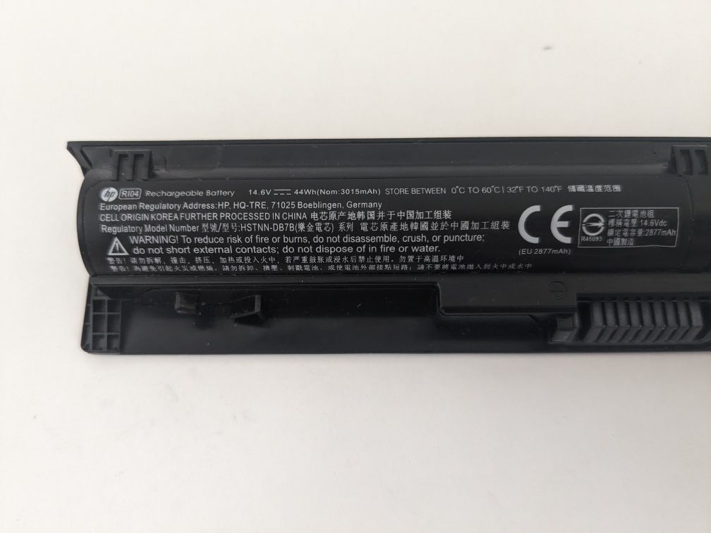 Оригінальна батарея RI04 для HP ProBook 450 G3, 455 G3, 470 G3