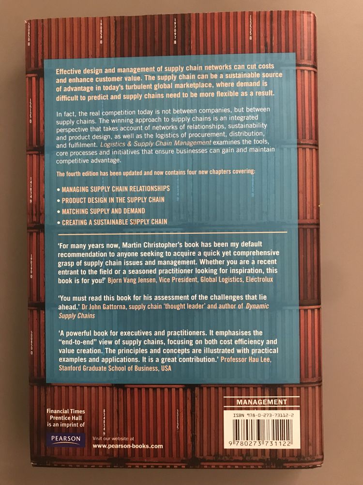 Gestao de Logistica livro ingles