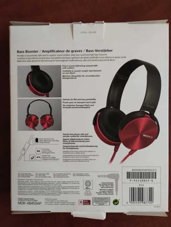 Słuchawki Sony MDR-XB450AP - Najlepszy dźwięk na wyciągnięcie ręki!