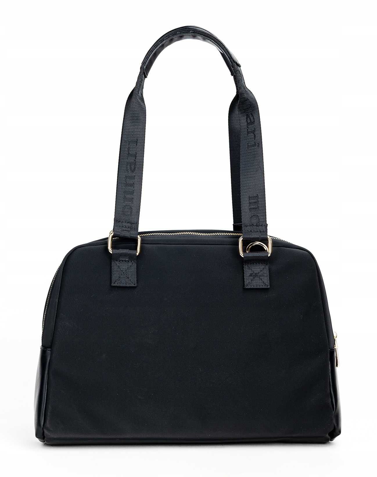 MONNARI Torebka Damska Shoper Kuferek Czarna Elegancka Pojemna BAG4161