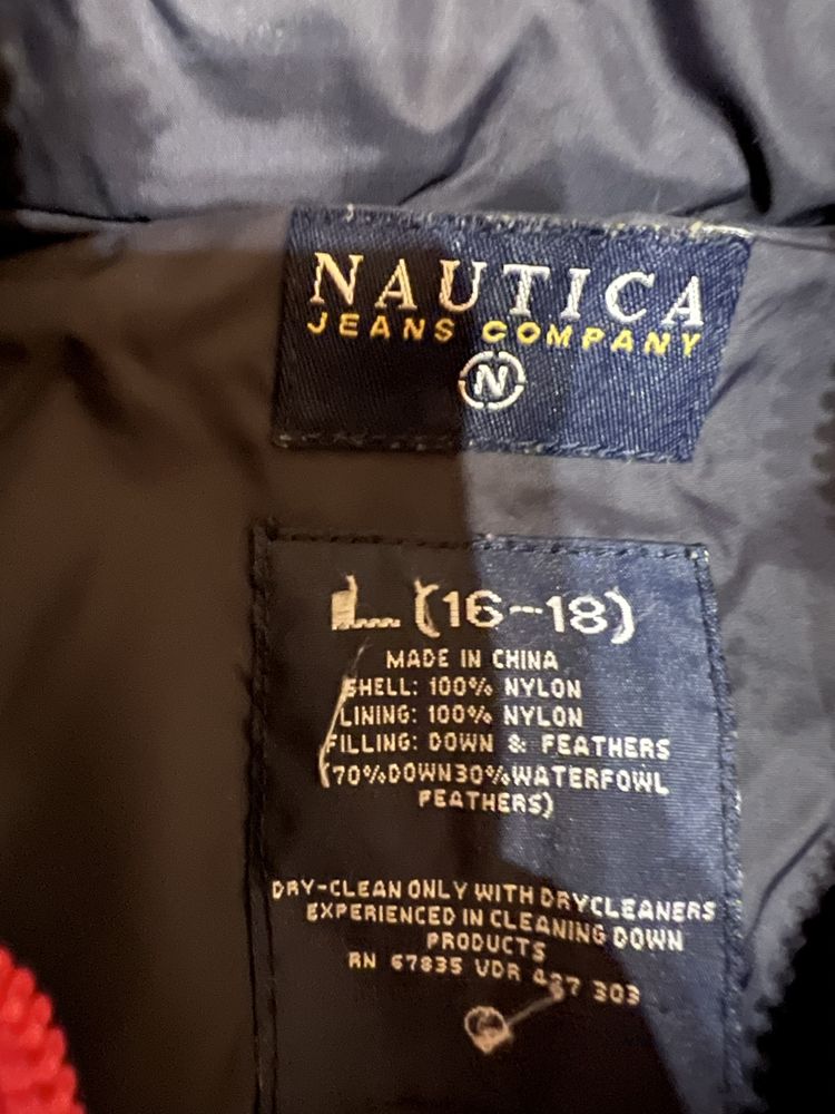 Kurtka puchowa Nautica Jeans Company Rozmiar L
