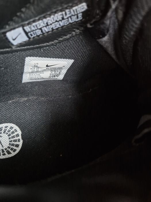 Ботинки Nike,кожа