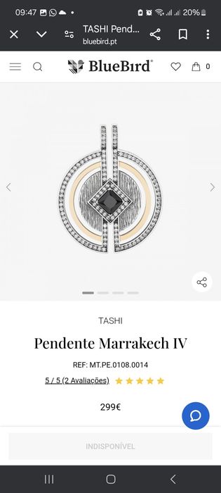 Vendo colar mais pendente da coleçao Marrakech da marca Tashi