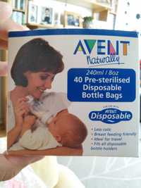 Avent naturally Bolsas Novas pré esterilizadas