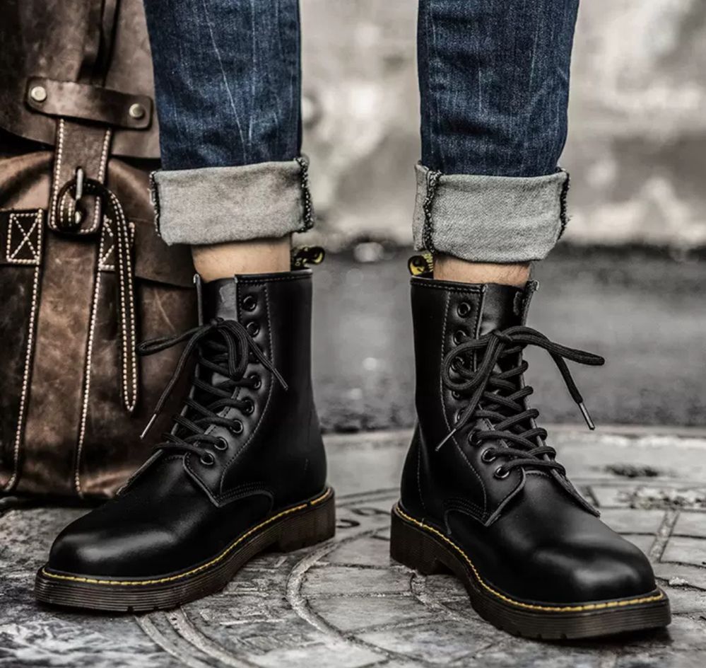 Glany Combat Boots botki timberki martensy kozaczki