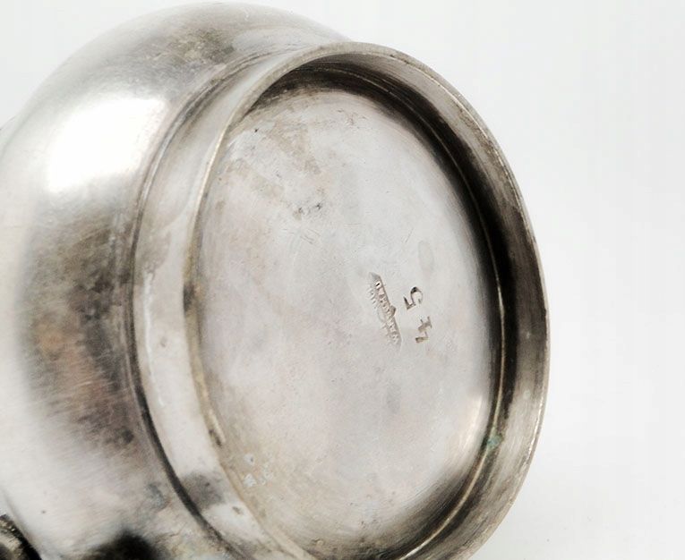 BA5 Br. Henneberg podstakannik w stylu secesyjnym