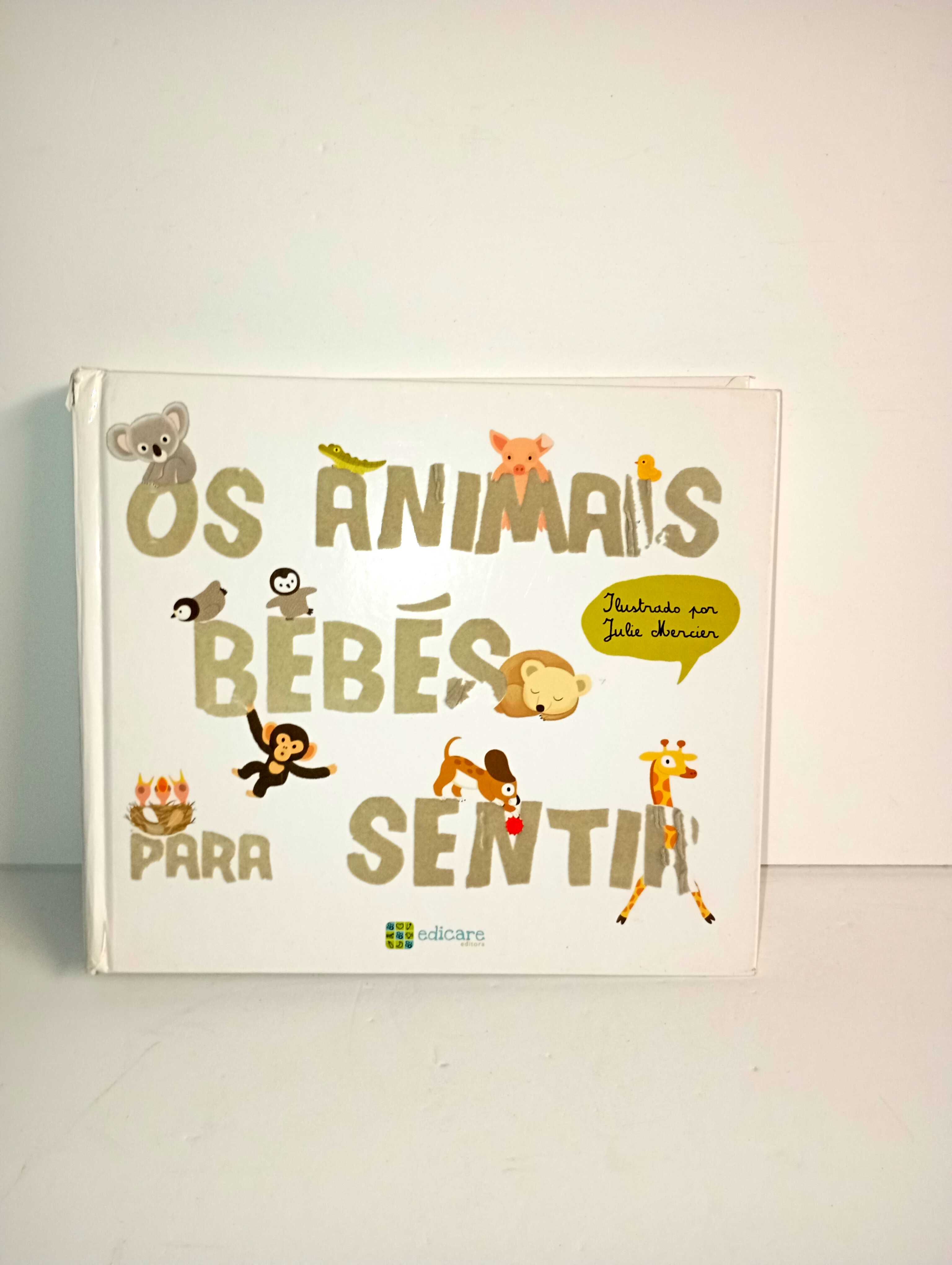 Os Animais bebés para sentir