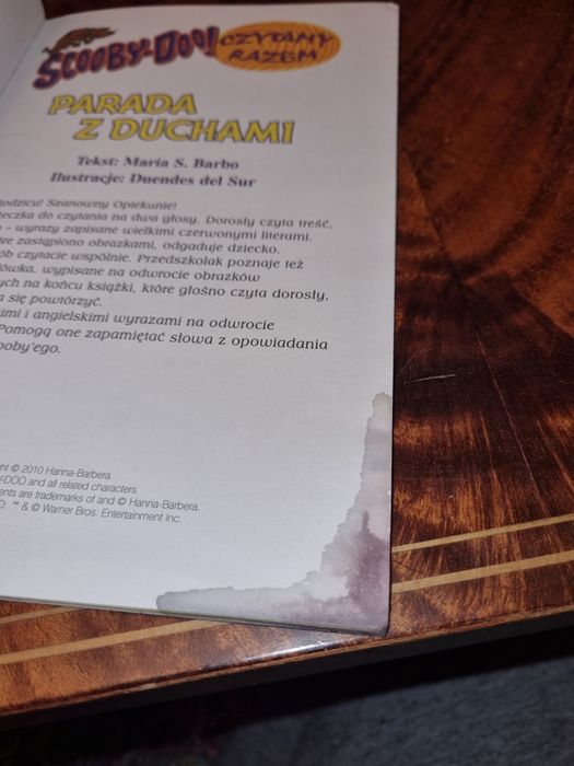 Scooby-Doo! Czytamy razem Wilczy apetyt, Parada z duchami, Strachy