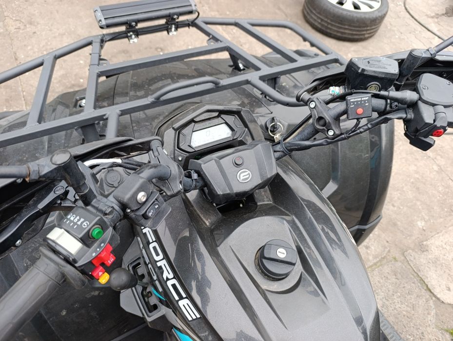 Quad CF Moto 450 i z Niemiec tylko 1600 km przebiegu zarejestrowany