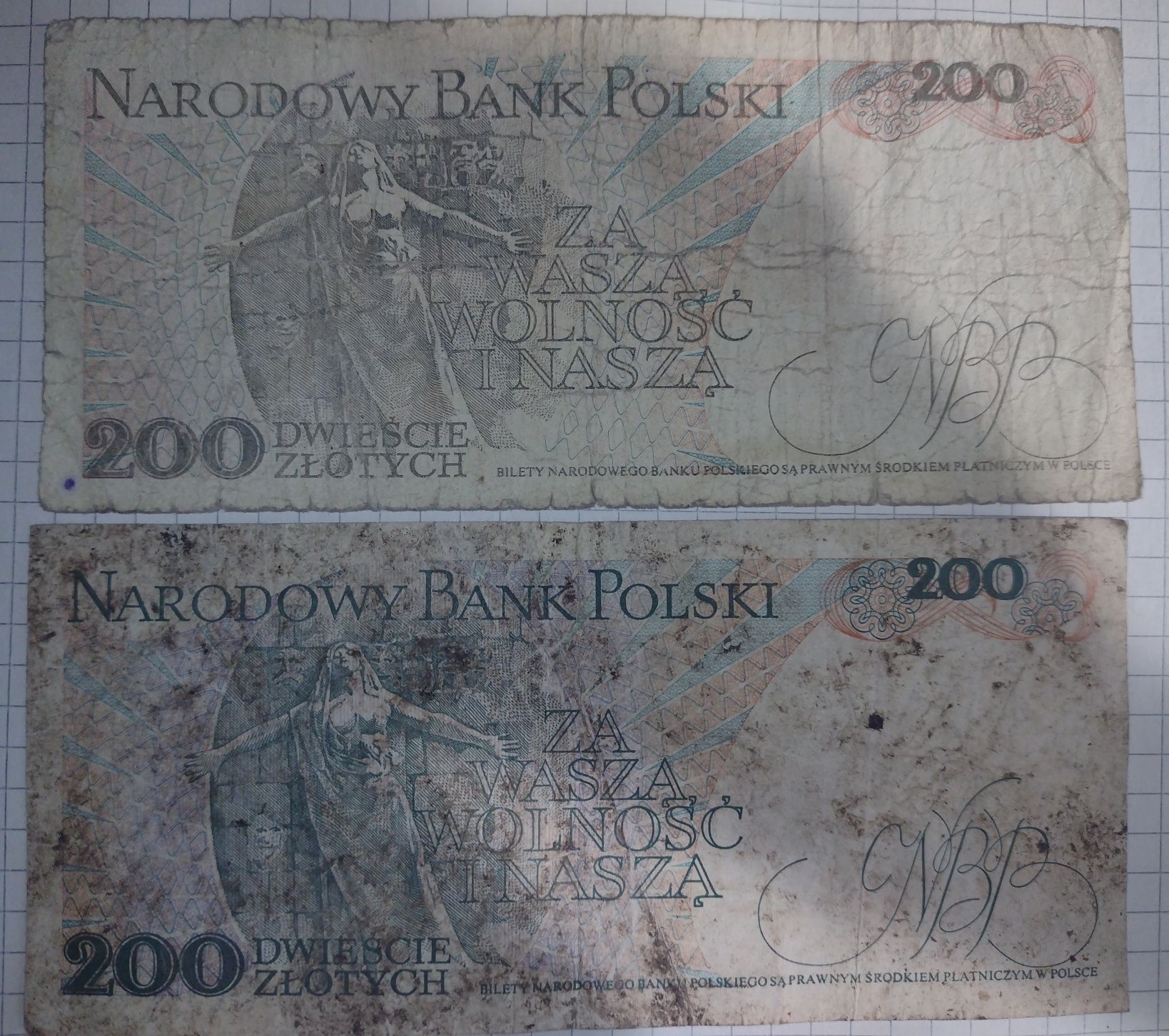 Stare banknoty i monety z czasów PRL-u