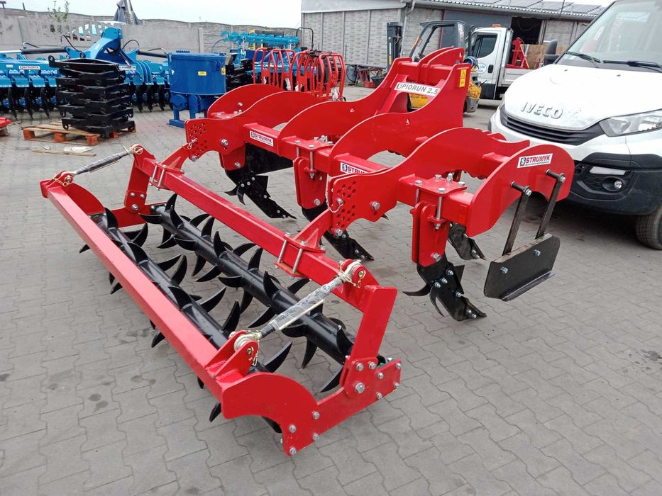 Pług Dłutowy Piorun 1,2m-4,0m Ciężki masywny transport