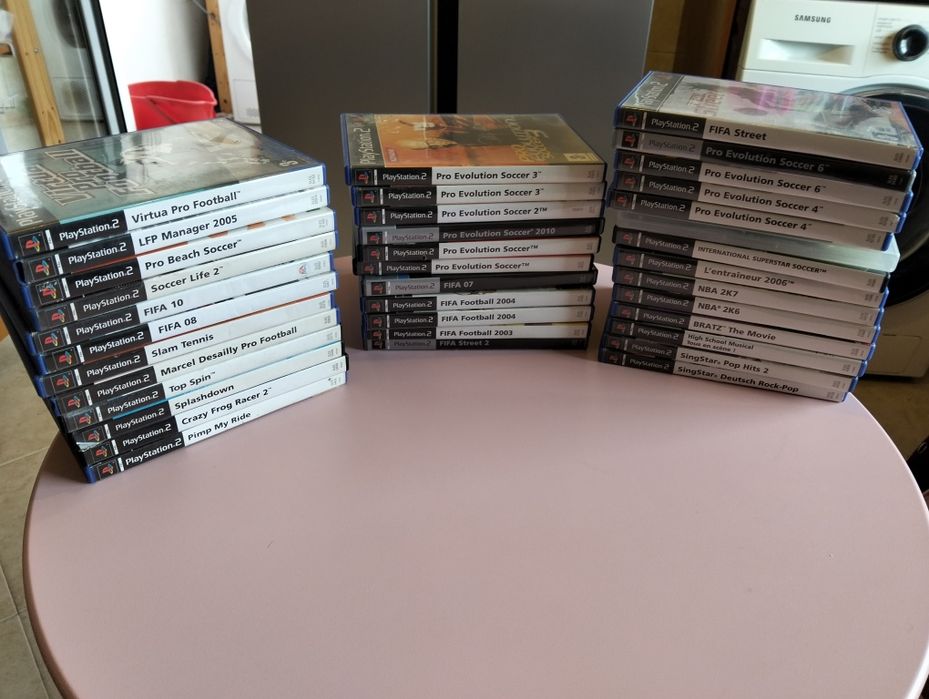 Mais de 35 jogos ps2