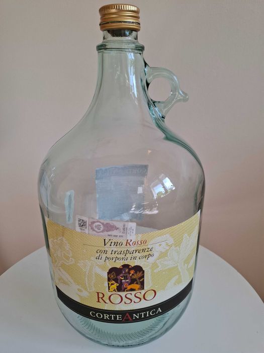 Butla gąsior na wino 5 litrów