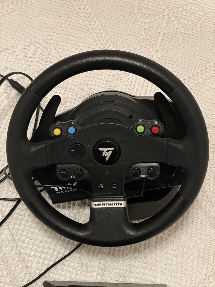 Volante + Pedais Thrustmaster TMX Force Feedback Xbox One / PC