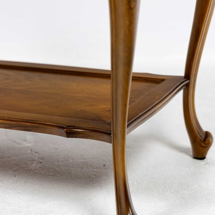 Stylowa Ława Kawowa Ludwika XV Neorokoko Stary Stolik z Metką WARRINGS