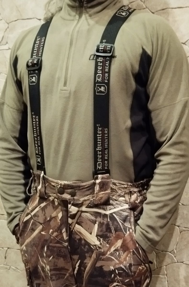 Mysliwskie Spodnie zimowe camo Deerhunter muflon 50 M