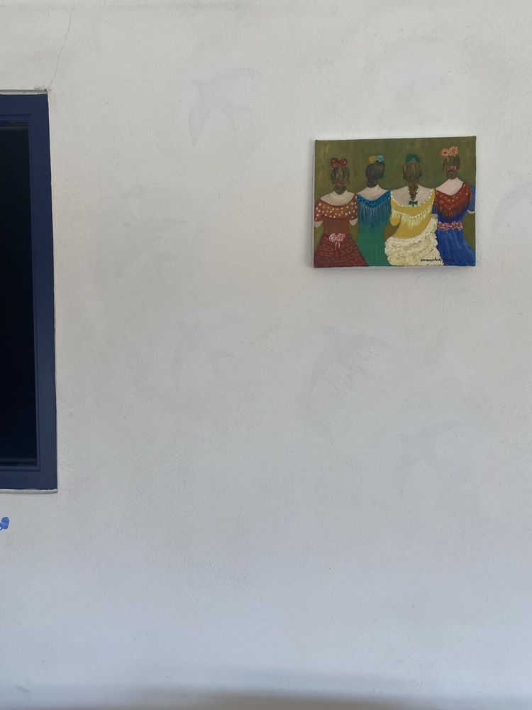 Pintura a óleo: As Sevilhanas
