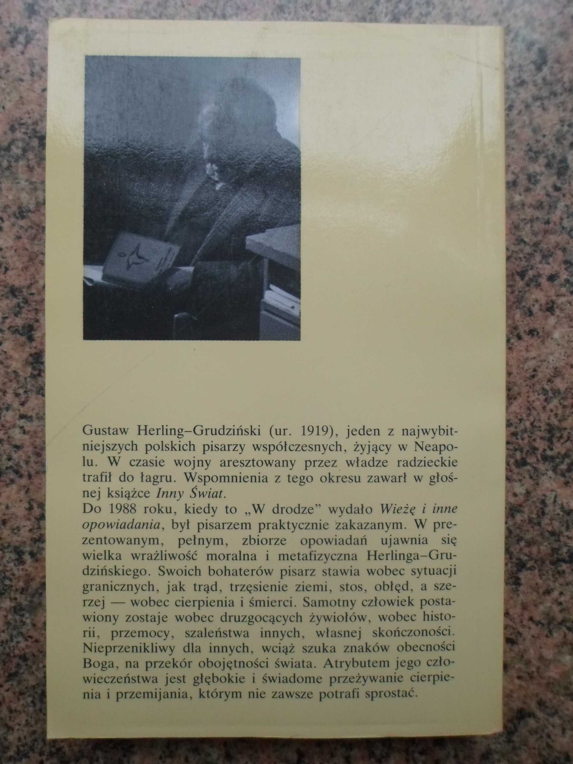 Gustaw Herling-Grudziński "Opowiadania zebrane"