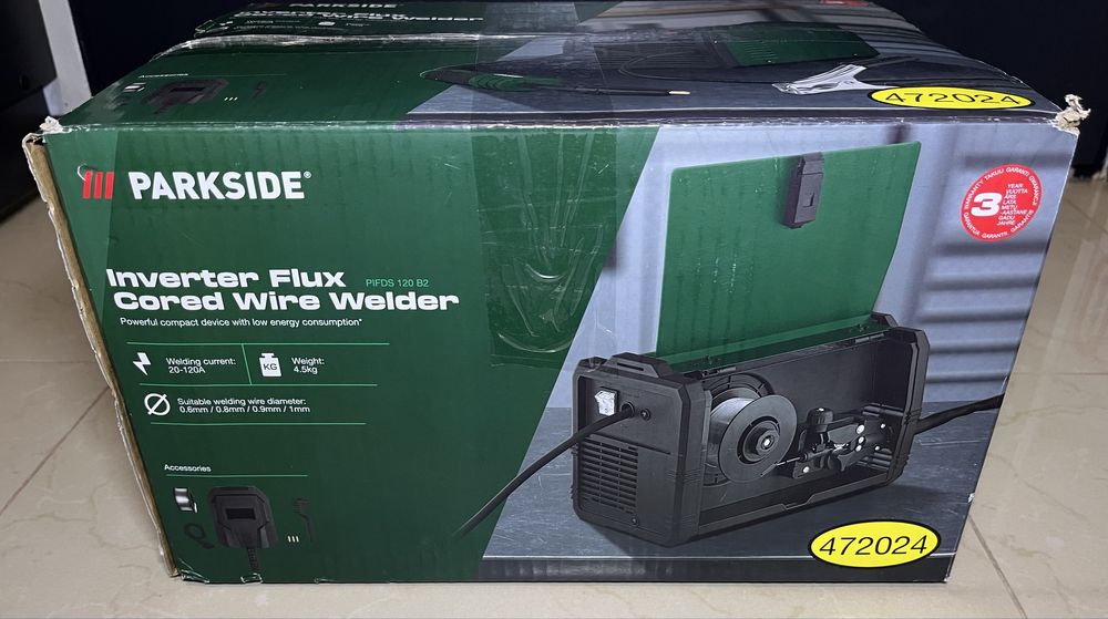 Spawarka parkside inwertorowa PIFDS 120 B2, 120 A