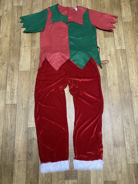 Костюми новорічні Ельфа, Санти ,  Сніговика для підлітків або дорослих