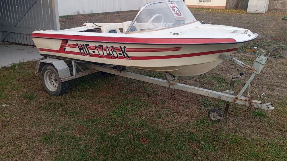 Лодка НІГ-1746-К + лафет